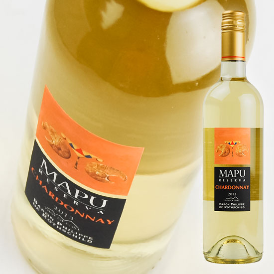 バロン　フィリップ　ド　チリ / 　マプ　レゼルヴァ　シャルドネ　(SC)　[2024]　750ml・白Baron Philippe de Rothschild Maipo Chile / Mapu Reserva Chardonnay