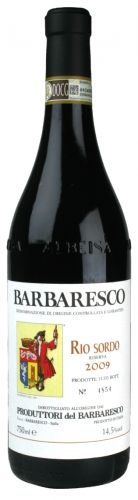 プロドゥットーリ　デル　バルバレスコ / 　バルバレスコ　リゼルヴァ　リオ　ソルド　[2019]　750ml・赤　Produttori del Barbaresco / Barbaresco Riserva Rio Sordo