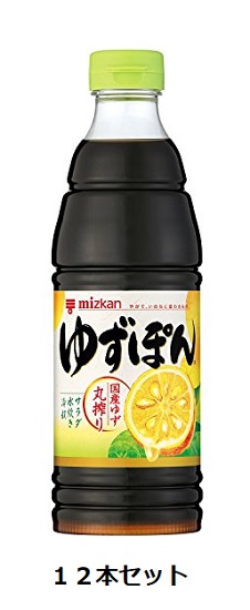 Mizkan ゆずぽん 600mlペット×12本セットの通販は 6,240円