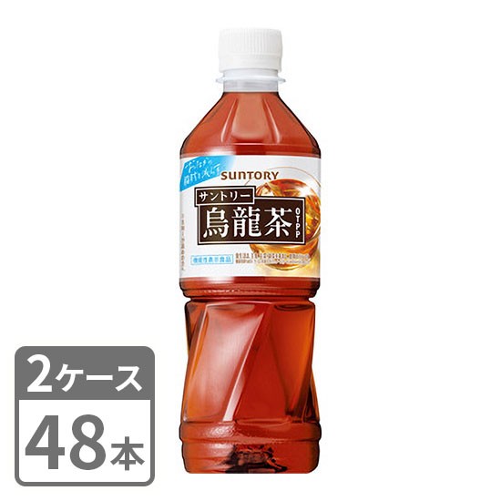 お茶 サントリー ウーロン茶《烏龍茶》 500ml×48本 ペット 2ケースセット 送料無料の通販は