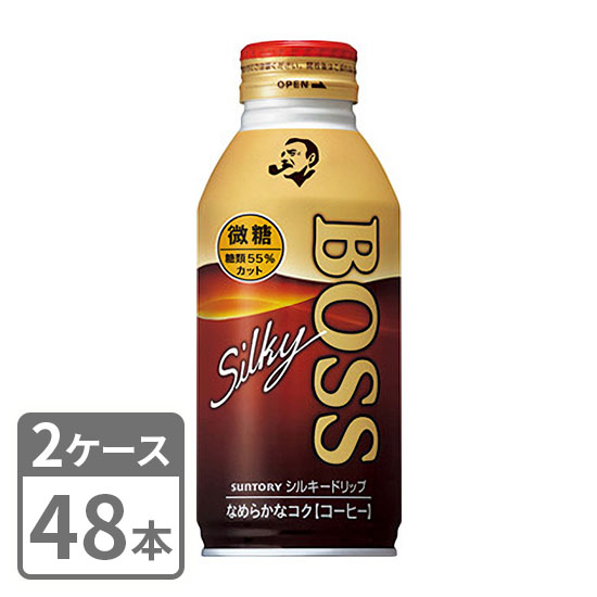 ボス シルキードリップ微糖 サントリー 360g×48本 ボトル缶 2ケースセット 送料無料の通販は 6,430円