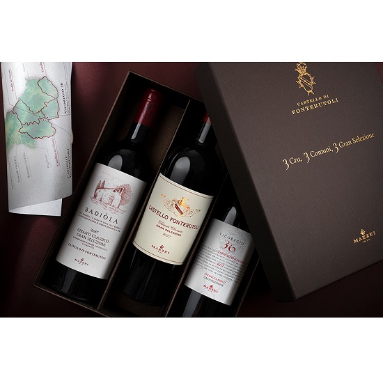 マッツェイ フォンテルートリ キャンティ クラシコ グラン セレツィオーネ2017セット  [2017] 750mlの通販は 16,271円