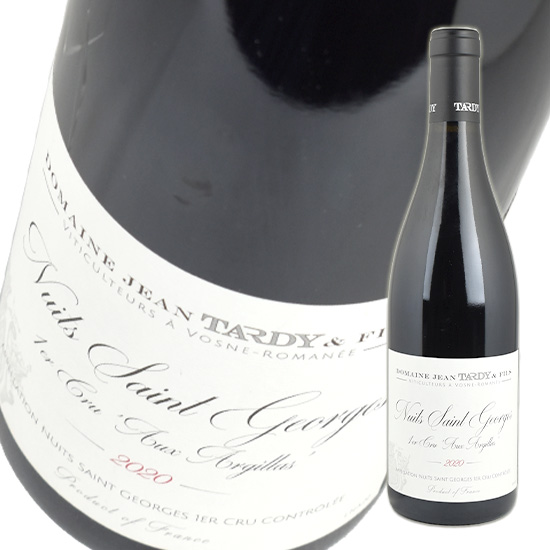 ジャン タルディ ニュイ サン ジョルジュ PC オー ザルジラ [2020] 750ml 赤 Domaine Jean Tardy Nuits-Saint-Georges 1er Cru Aux Argillats