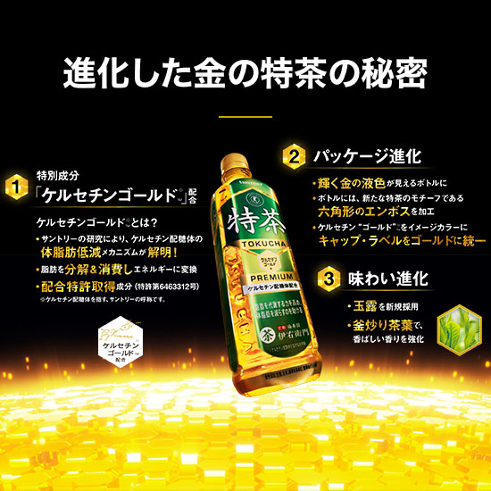 特茶 サントリー『特茶』シリーズ4種ミックスセット 500ml×12本セット