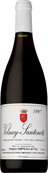 ロベール アンポー ヴォルネー サントノ [1997] 750ml 赤ROBERT AMPEAU VOLNAY PREMIER CRU SANTENOTS