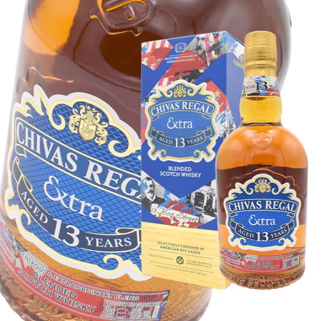 ウイスキー 40度 シーバスリーガル 13年 エクストラ アメリカン ライカスク 700ml 瓶 1本の通販は 6,180円