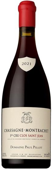 〇ドメーヌ ポール ピヨ シャサーニュ モンラッシェ クロ サン ジャン ルージュ [2021] 750ml 赤DOMAINE PAUL PILLOT CHASSAGNE MONTRACHET PREMIER CRU CLOS SAINT JEAN ROUGE