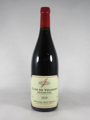 ●ジャン グリヴォ クロ ド ヴージョ グラン クリュ [2020] 750ml 赤 Jean GRIVOT Clos de Vougeot Grand Cru