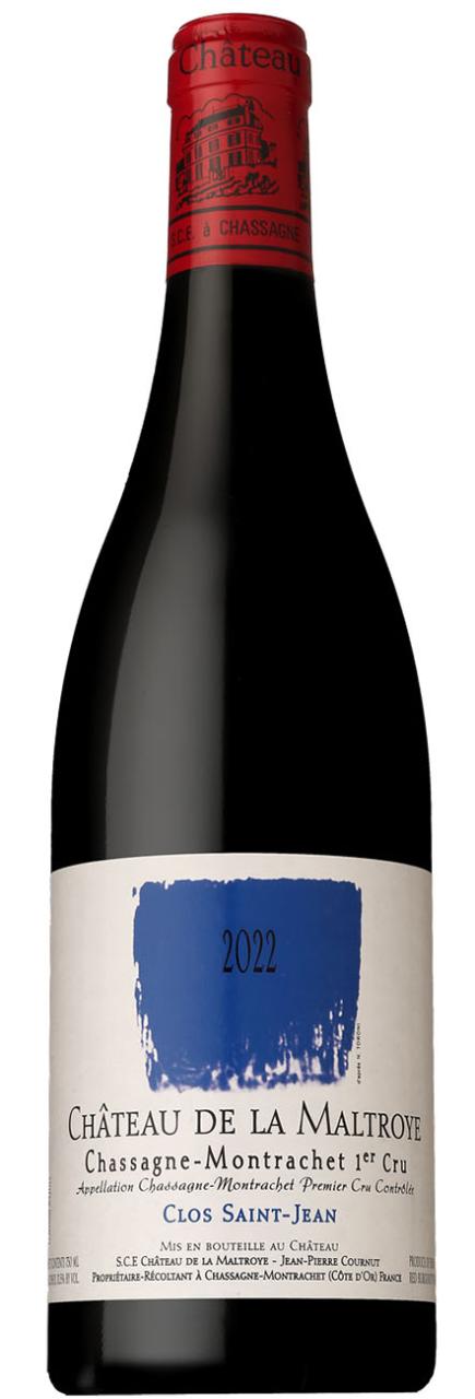 シャトー ド ラ マルトロワ シャサーニュ モンラッシェ クロ サン ジャン ルージュ [2022] 750ml 赤CHATEAU DE LA MALTRO CHASSAGNE MONTRACHET PREMIER CRU CLOS SAINT JEAN ROUGE CHATEAU DE LA MALTROYE
