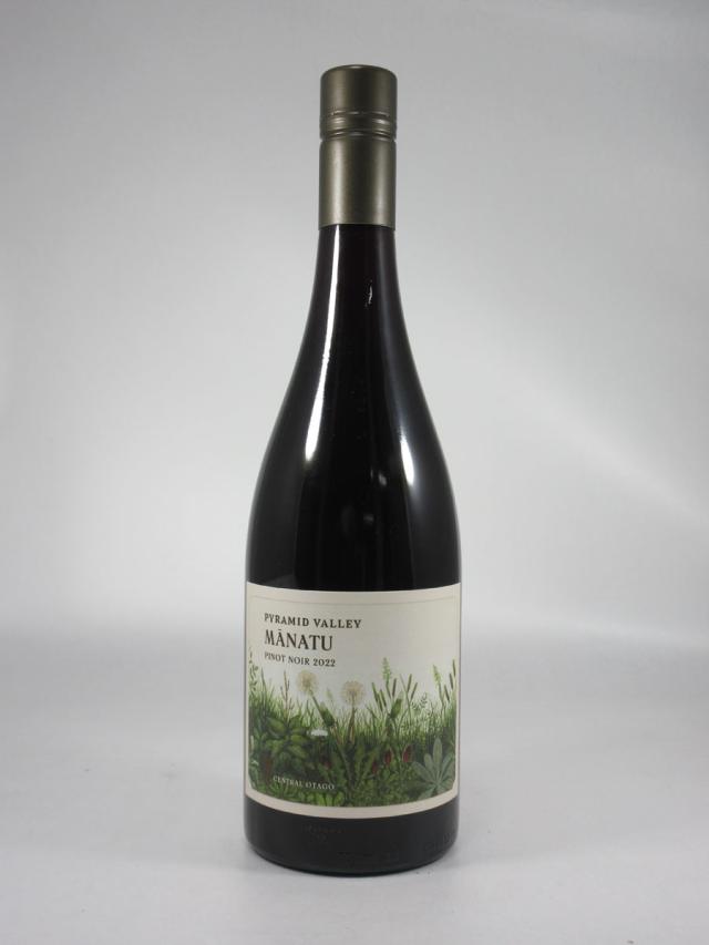 ピラミッド ヴァレー ヴィンヤーズ セントラル オタゴ ピノ ノワール マナツ [2022] 750ml 赤 PYRAMID VALLEY Vineyards Central Otago Pinot Noir MANATU