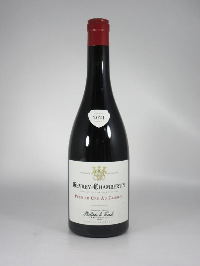 ●フィリップ ル アルディ ジュヴレ シャンベルタン プルミエ クリュ オー クロゾー [2021] 750ml 赤 Philippe le Hardi Gevrey Chambertin 1er Au Closeau