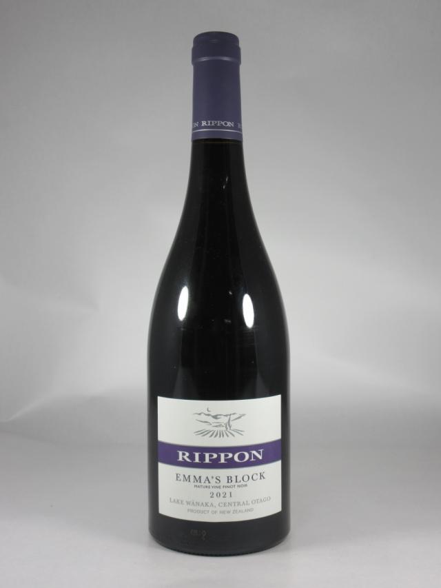 ●リッポン ヴィンヤード アンド ワイナリー ?エマズ ブロック? マチュア ヴァイン ピノ ノワール [2021] 750ml 赤 RIPPON Vineyard &amp; Winery "Emma’s Block" Mature Vine Pinot Noir