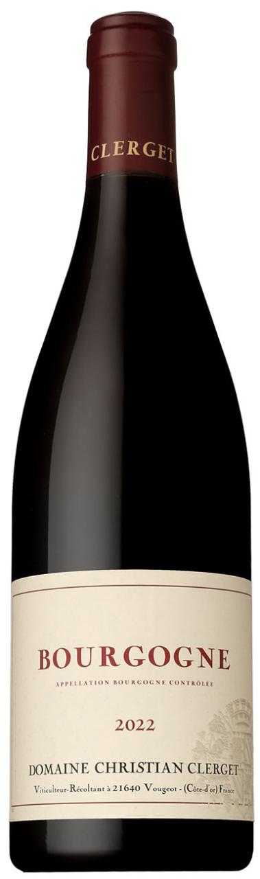 ドメーヌ クリスチャン クレルジェ ブルゴーニュ ルージュ [2022] 750ml 赤DOMAINE CHRISTIAN CLERGET BOURGOGNE ROUGE