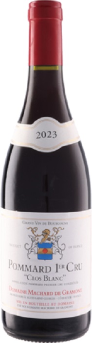 ドメーヌ マシャール ド グラモン ポマール プルミエ クリュ クロ ブラン  [2023] 750ml 赤  Domaine Machard de Gramont Pommard 1er Cru Clos Blanc