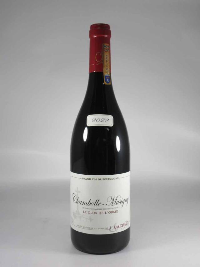 ●ジャック カシュー エ フィス シャンボル ミュジニー ル クロ ド ロルム [2022] 750ml 赤 Jacques CACHEUX et Fils Chambolle-Musigny Le Clos de l’Orme