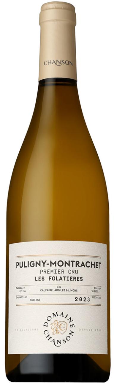 〇ドメーヌ シャンソン ピュリニー モンラッシェ プルミエクリュ レ フォラティエール [2023] 750ml 白DOMAINE CHANSON PULIGNY MONTRACHET PREMIER CRU LES FOLATIERES 18,408円