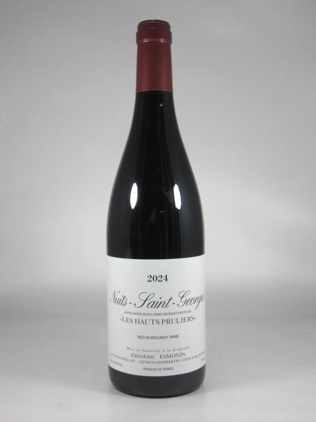 フレデリック エスモナン ニュイ サン ジョルジュ レ ゾー プリュリエ [2024] 750ml 赤 Frederic ESMONIN Nuits-Saint-Georges Les Hauts Pruliers
