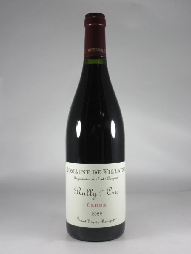 ●ドメーヌ ド ヴィレーヌ リュリー プルミエ クリュ クルー ルージュ [2023] 750ml 赤 Domaine de VILLAINE Rully 1er Cru Cloux Rouge