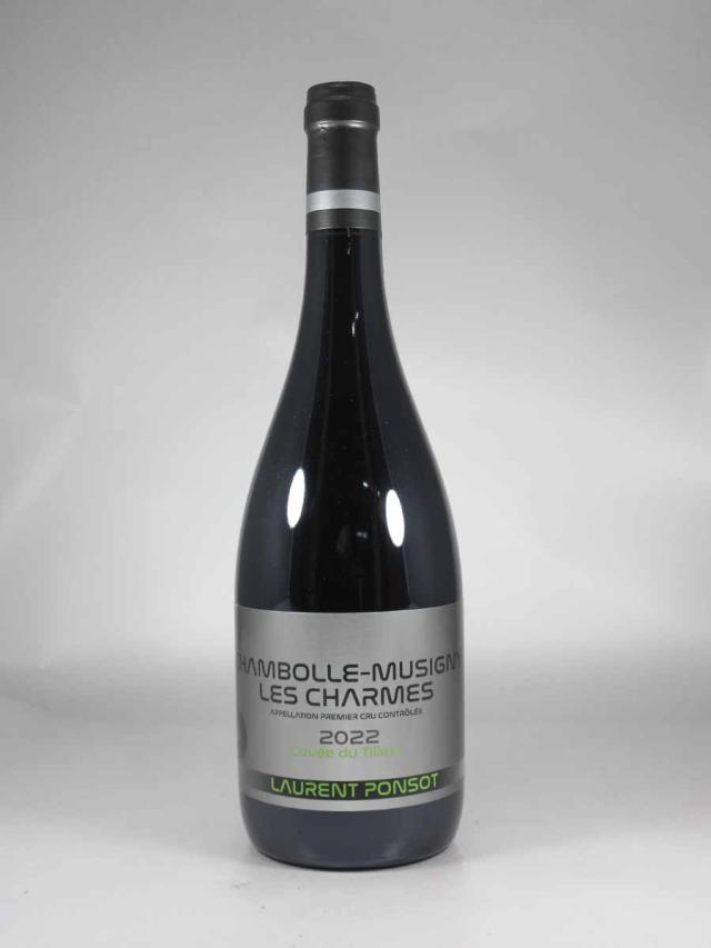 ●ローラン ポンソ シャンボル ミュジニー プルミエ クリュ レ シャルム キュヴェ デュ ティユル [2022] 750ml 赤 Laurent PONSOT Chambolle-Musigny 1er Cru Les Charmes Cuvee du Tilleul