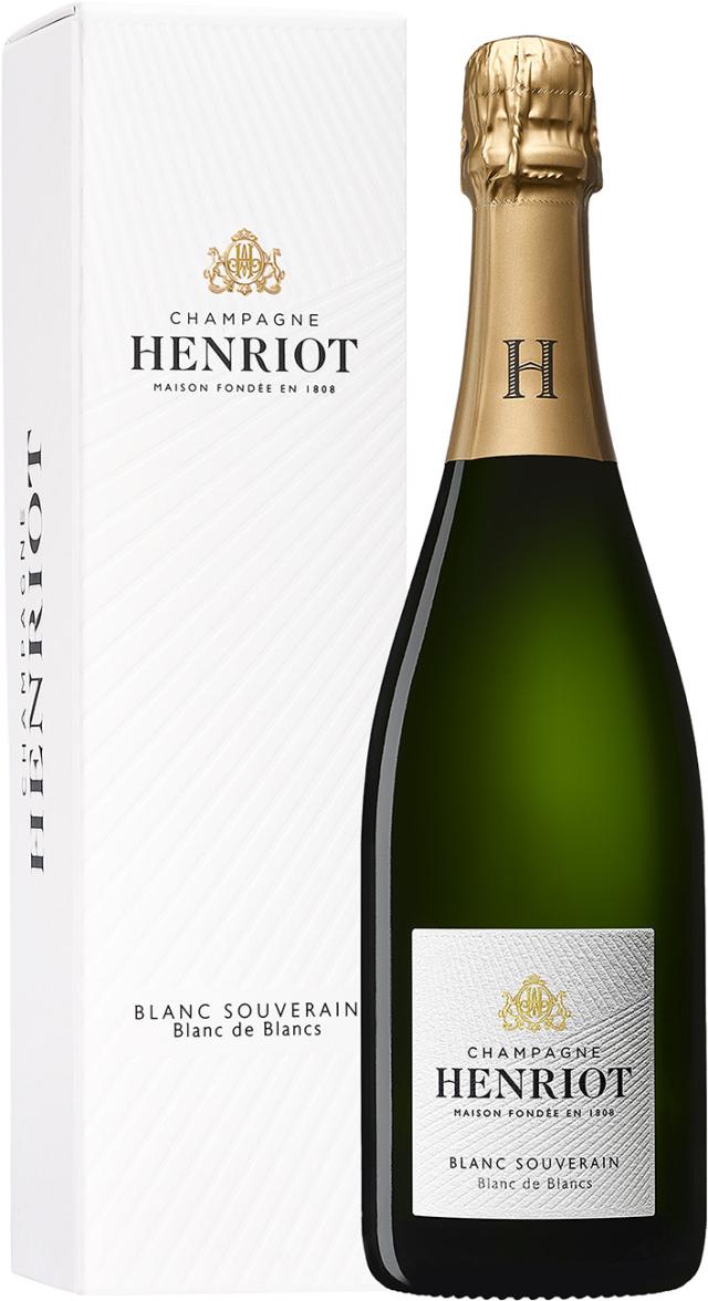 アンリオ ブラン スーヴェラン (ケショウバコイリ) (シンラベル) [NV] 750ml 泡 CHAMPAGNE HENRIOT BLANC SOUVERAIN WITH BOX
