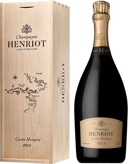 アンリオ キュヴェ エメラ (キバコイリ) [2013] 750ml 白泡 CHAMPAGNE HENRIOT CUVEE HEMERA 2013 WITH WOODEN BOX