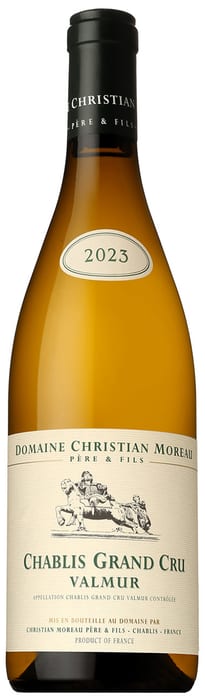 ドメーヌ クリスチャン モロー シャブリ グランクリュ ヴァルミュール [2023] 750ml 白DOMAINE CHRISTIAN MOREAU CHABLIS GRAND CRU VALMUR_1
