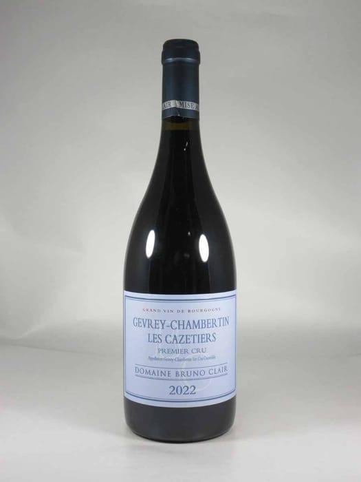 ●ブリュノ クレール ジュヴレ シャンベルタン プルミエ クリュ レ カズティエ [2022] 750ml 赤Bruno CLAIR Gevrey Chambertin 1er Cru Les Cazetiers
