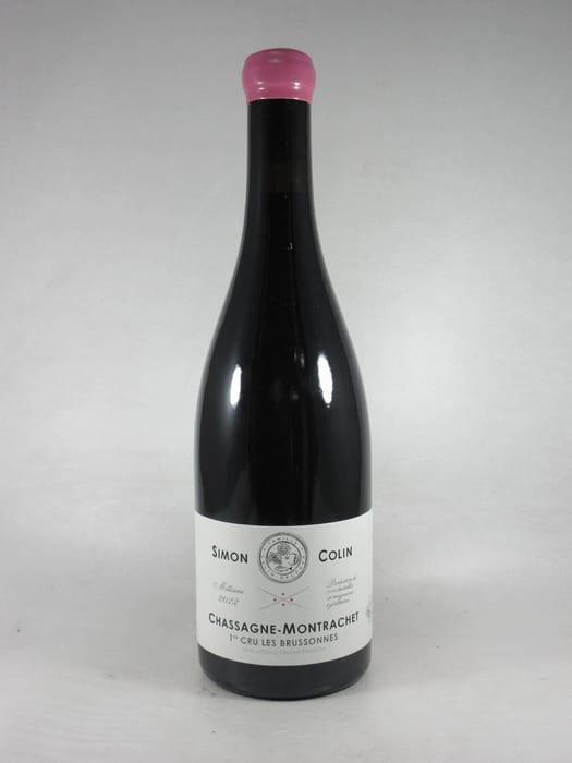 ●シモン コラン シャサーニュ モンラッシェ プルミエ クリュ レ ブリュソンヌ ルージュ [2022] 750ml 赤Simon COLIN Chassagne Montrachet 1er Cru Les Brussonnes Rouge