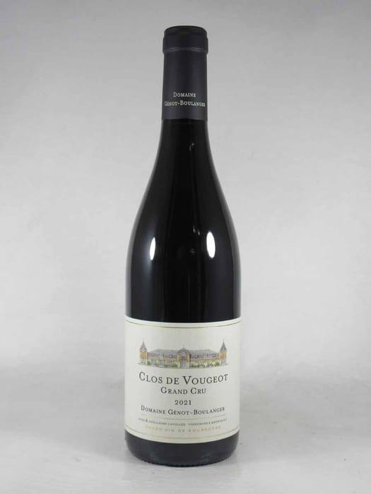 ●ジェノ ブーランジェール クロ ド ヴージョ グラン クリュ [2021] 750ml 赤GENOT BOULANGER Clos de Vougeot Grand Cru