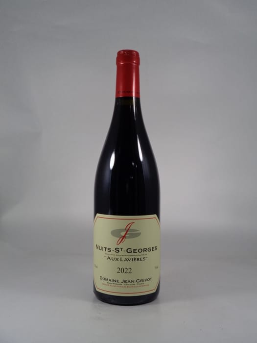 ●ジャン グリヴォ ニュイ サン ジョルジュ オー ラヴィエール [2022] 750ml 赤Jean GRIVOT Nuits Saint Georges Aux Lavieres