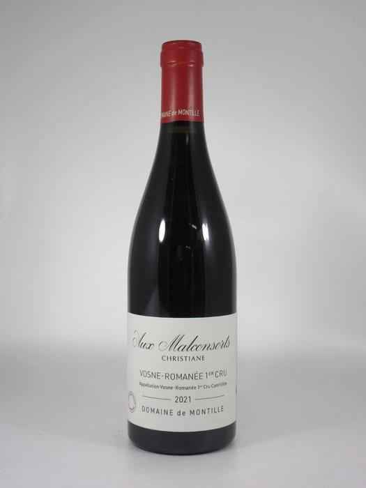 ●ド モンティーユ ヴォーヌ ロマネ プルミエ クリュ オー マルコンソール クリスティアーヌ [2021] 750ml 赤de MONTILLE Vosne Romanee 1er Cru Aux Malconsorts Christiane