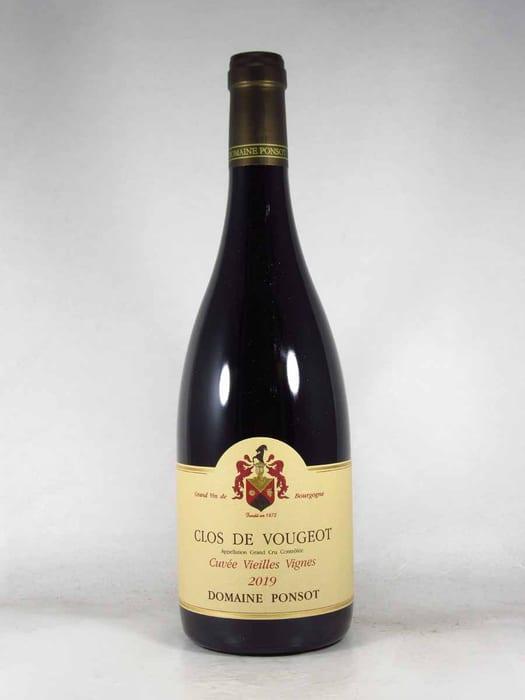 ●ポンソ クロ ド ヴージョ グラン クリュ キュヴェ ヴィエーユ ヴィーニュ [2019] 750ml 赤PONSOT Clos de Vougeot Grand Cru Cuvee Vieilles Vignes