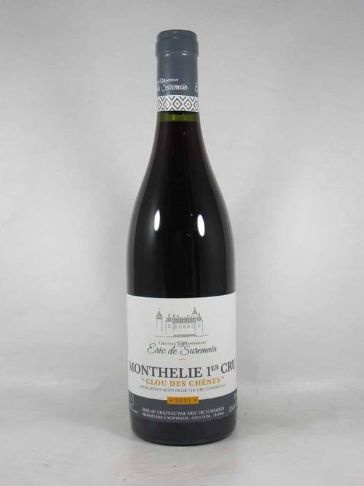 ●エリック ド シュルマン モンテリー プルミエ クリュ クルー デ シェーヌ [2021] 750ml 赤Eric de SUREMAIN Monthelie 1er Cru Clou des Chenes