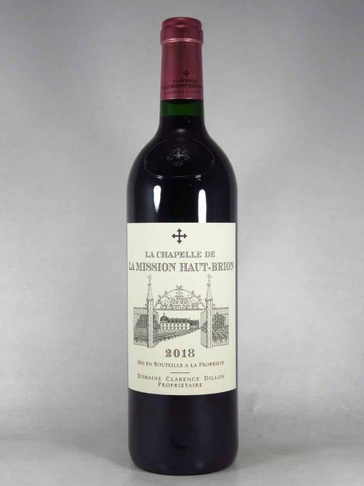 ●ボルドー ペサック レオニャン ラ シャペル ド ラ ミッション オー ブリオン [2018] 750ml 赤Bordeaux Pessac Leognan La Chapelle de la Mission