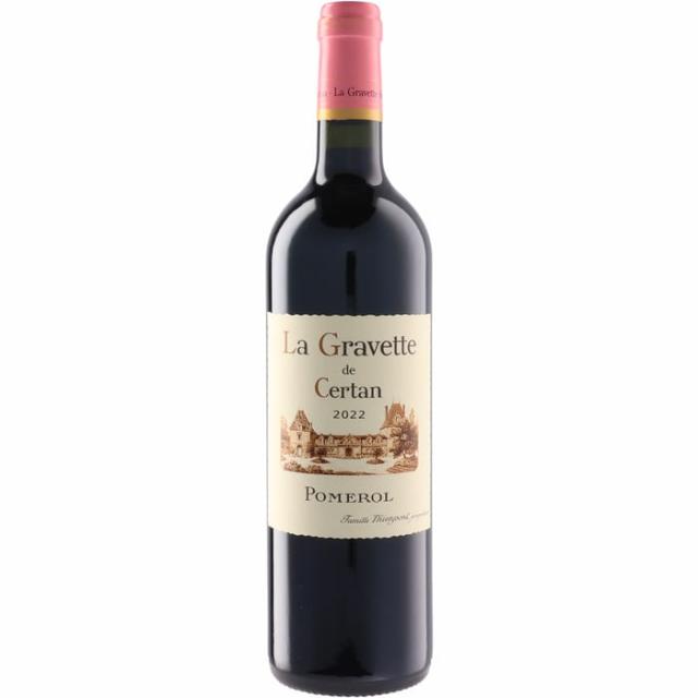 ●シャトー ヴュー シャトー セルタン ラ グラヴェット ド セルタン [2022] 750ml 赤La Gravette de Certan