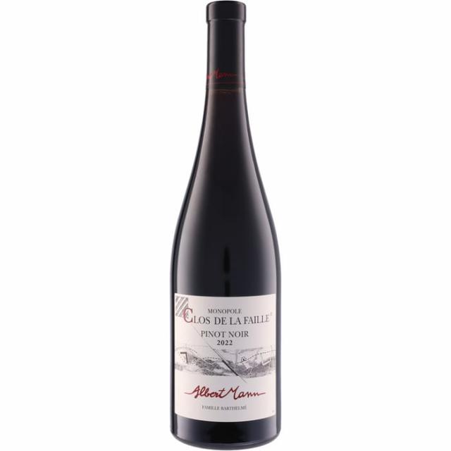 ●ドメーヌ アルベール マン アルザス ピノ ノワール クロ ド ラ ファイユ [2022] 750ml 赤Domaine Albert Mann Alsace Pinot Noir Clos de la faille