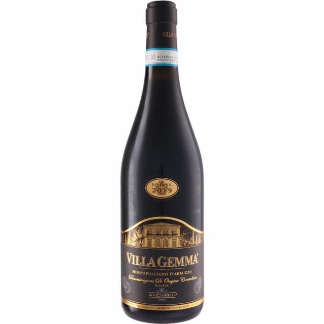 ●マシャレッリ ヴィッラ ジェンマ モンテプルチアーノ ダブルッツォ リゼルヴァ [2019] 750ml 赤Masciarelli Tenute Agricole srl Villa Gemma Montepulciano d'Abruzzo Riserva