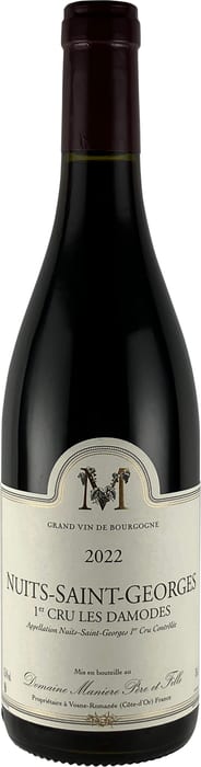〇マニエール ニュイ サン ジョルジュ プルミエ クリュ ダモード [2022] 750ml 赤Maniere Nuits St. Georges 1er Cru Damodes 18,323円