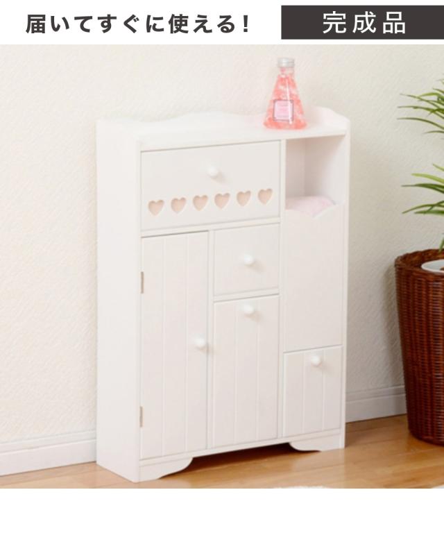 トイレ 収納 たくさん機能と 力全部入りのわがままトイレラック 幅45cm ニッセン nissen