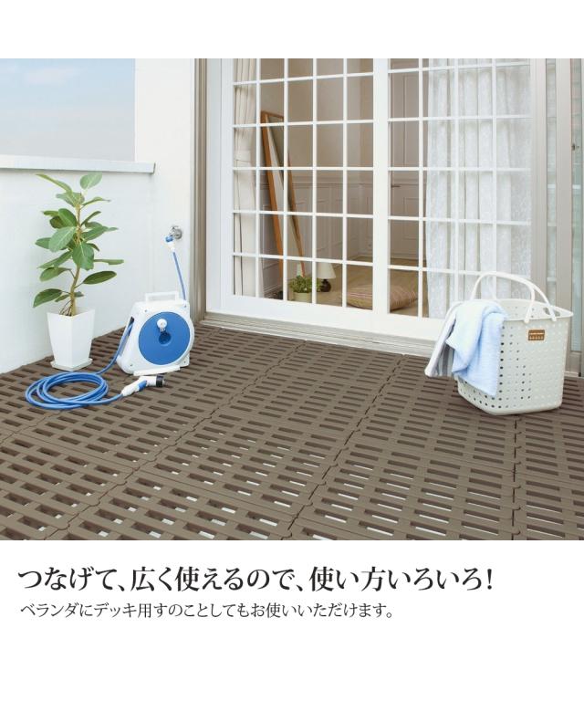 すのこ 日本製 簡単 ジョイント パレット 8枚セット ニッセン nissen_5