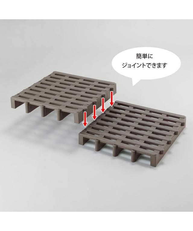 すのこ 日本製 簡単 ジョイント パレット 8枚セット ニッセン nissen_10