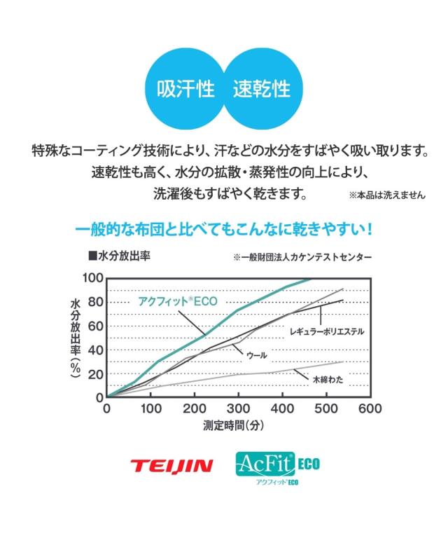 寝具 敷布団 日本製 厚みが選べるウェーブボリューム敷 布団 抗菌防臭 防ダニ 吸汗速乾 わた入り 夏 厚み9cm シングル ニッセン nissen_7