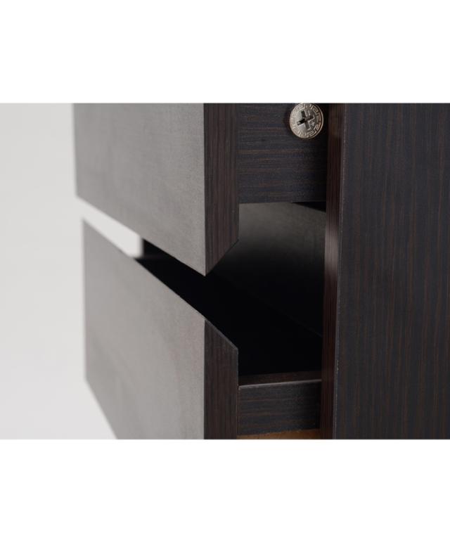 キッチン 収納 カウンター下 ダークブラウン/白 4点セット ニッセン nissenの通販は キッチン 収納 カウンター下 ダークブラウン/白 4点セット ニッセン nissenの通販は