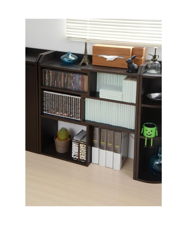 キッチン 収納 カウンター下 ダークブラウン/白 4点セット ニッセン nissenの通販は キッチン 収納 カウンター下 ダークブラウン/白 4点セット ニッセン nissenの通販は