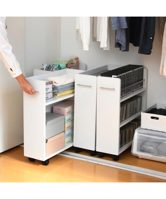 クローゼット 収納 ワゴンセット 幅19cm 2個セット 幅19.5cm 2個セット ニッセン nissen_14