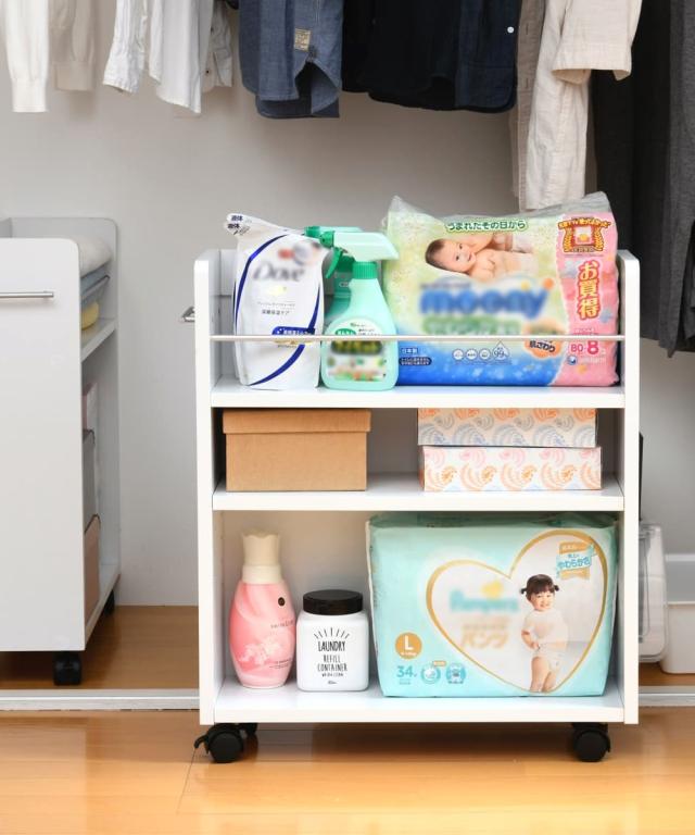 クローゼット 収納 ワゴンセット 幅19cm 2個セット 幅19.5cm 2個セット ニッセン nissen_16
