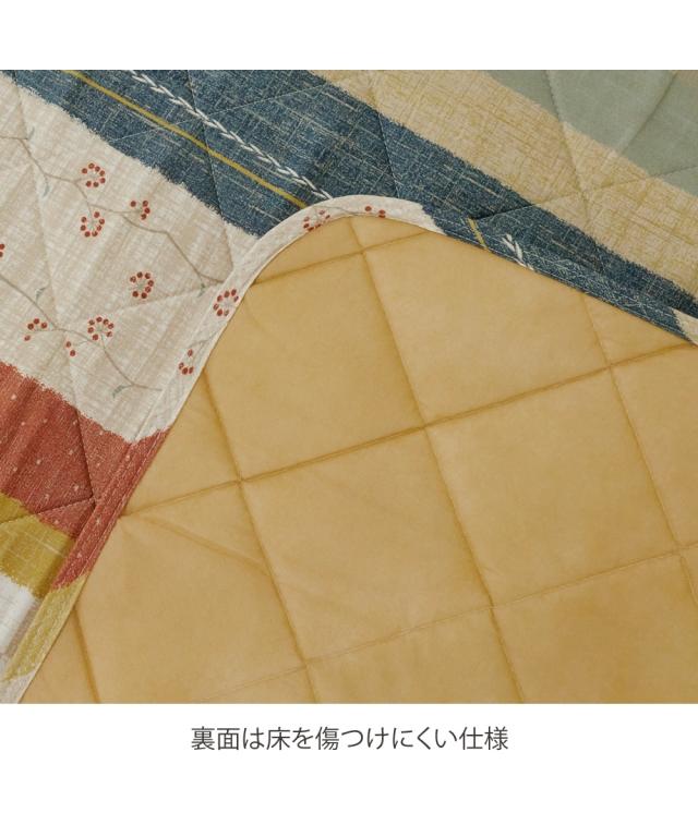 こたつ 布団 セット 日本製 掛け 大判 掛敷 つばき 長方形大2点セット ニッセン nissen_7