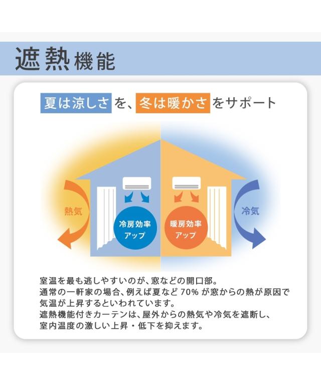 カーテン レース セット 水玉柄遮熱・防音・99.99％遮光 ＆遮熱・夕方まで見えにくいレース 4枚セット 幅100×長さ230cm 幅100×長さ230cm ニッセン nissen_13