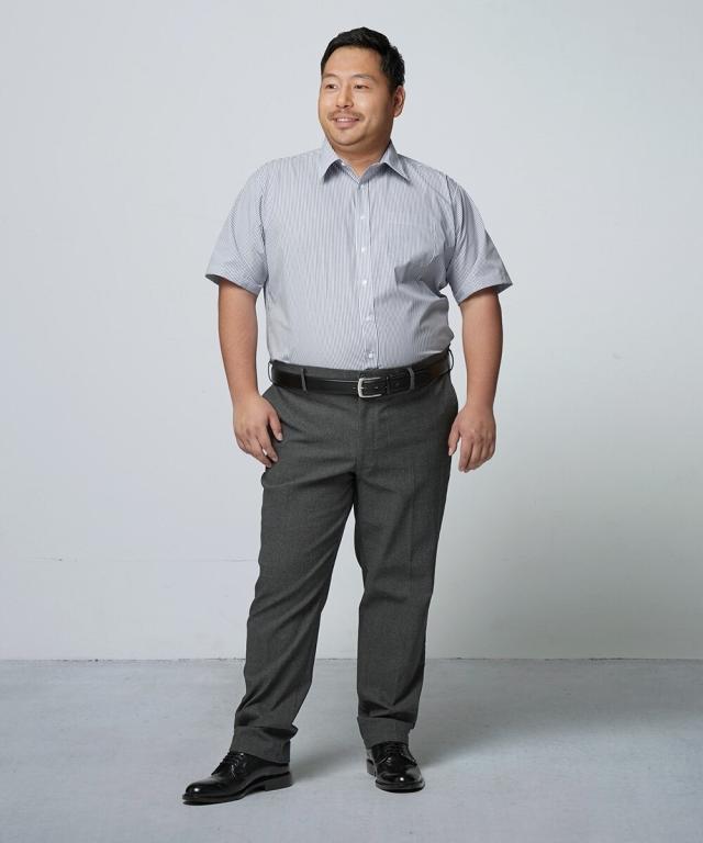 ワイシャツ 大きいサイズ ビジネス メンズ 抗菌防臭形態安定 半袖 3枚組 レギュラー カラー 標準シルエット 7L/8L ニッセン nissen_13
