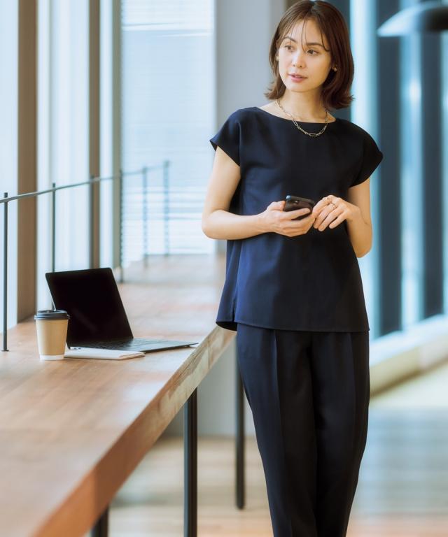 スーツ 洗える 着回し 3点セット ロング丈 テーラード ジャケット